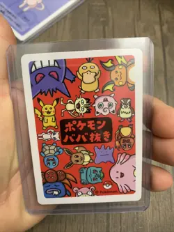 Mew, 2019 Pokemon Old Maid Babanuki Japanese playing Card Poker - Image 2