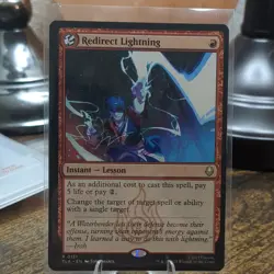 Magic: The Gathering Redirect Lightning Instant Red Rare Avatar TLA 151 Wizards - Image 1