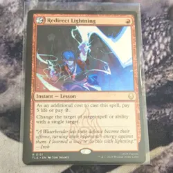 Magic: The Gathering Redirect Lightning Instant Red Rare Avatar TLA 151 Wizards - Image 2