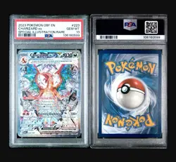 Pokemon TCG Charizard EX Sv03: Obsidian Flames Card PSA 10, 223/197 - Image 3