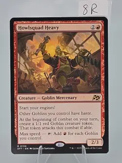 Howlsquad Heavy Aetherdrift #134 Regular NM Mtg Magic The Gathering Rare - Image 1