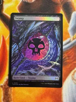 MTG FOIL Swamp(#289) Full Art - Tarkir: Dragonstorm #289 - Image 1
