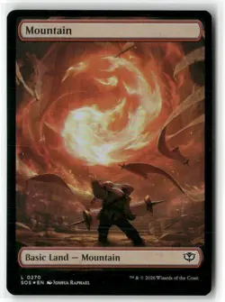 Mountain Secrets of Strixhaven MTG NM MAGIC FOIL - Image 1