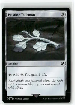 Pristine Talisman 283 Commander: The Lord of the Rings: NM - Image 1