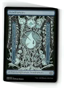 Island (268) - Full Art 268 Phyrexia: All Will Be One Magic: Foil NM - Image 1