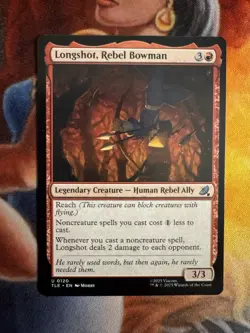 MTG Longshot, Rebel Bowman 0120 Regular Avatar: the Last Airbender TLE NM - Image 1
