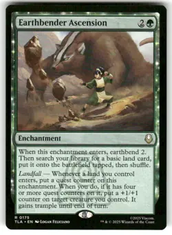 Earthbender Ascension 175 Avatar: The Last Airbender Magic: The Gathering NM - Image 1