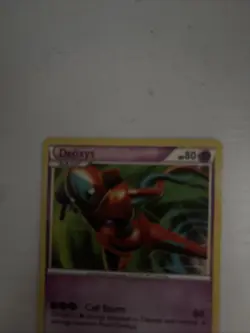 Pokemon Deoxys Reverse Holo Rare Call of Legends 2/95 2011 80HP Cell Storm - Image 2