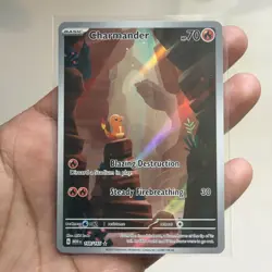 Charmander Illustration Rare 151 168/165 Pokemon Sv: Scarlet & Violet - Image 1
