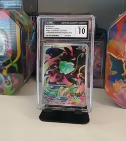 Bulbasaur Pokemon 2025 Mega Evolution 133/132 STAMPED Promo CGC 10 - Image 1