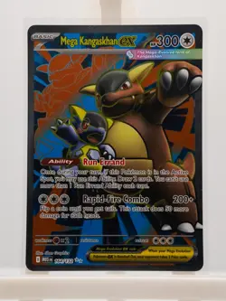 Mega Kangaskhan ex 164/132 Ultra Rare Mega Evolution Pokemon Near Mint - Image 1