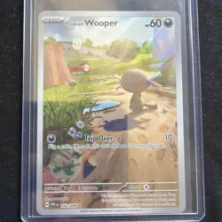 💧 Paldean Wooper 102/094 – Phantasmal Flames Illustration Rare – Pokemon NM 💧 - Image 1