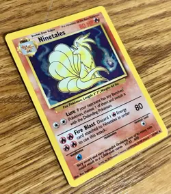 Ninetales Holo Base Set 012/102 LP Pokemon TCG - Image 2