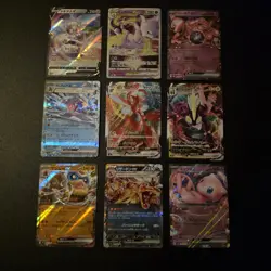 9x Pokemon TCG Japanese Rare Lot / Mew, Mewtwo, Scizor, Charizard, Ect. - Image 1
