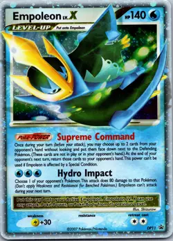 EMPOLEON LV.X DP11 HOLO P DIAMOND AND PEARL PROMOS POKEMON LP - Image 1