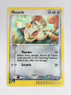 MEOWTH LP 013 PROMO NINTENDO BLACK STAR PROMOS POKEMON - Image 1