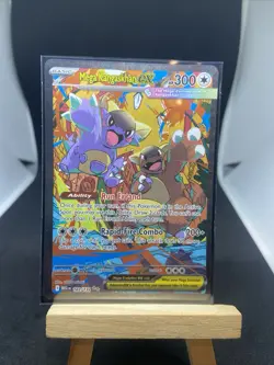 Mega Kangaskhan EX 182/132 Mega Evolution Special Illustration Rare SIR Pokemon - Image 1