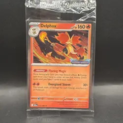 Pokemon TCG Delphox - 013/086 (Chaos Rising Stamped) Sealed - Image 1