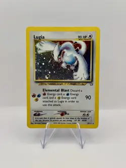 Pokemon Lugia 9/111 Neo Genesis Holo Rare Vintage - Image 1