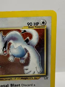 Pokemon Lugia 9/111 Neo Genesis Holo Rare Vintage - Image 4