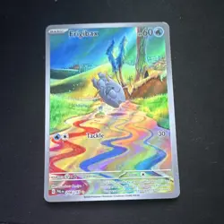 Pokemon TCG Frigibax 208/193 SV02 Paldea Evolved Illustration Rare Holo - Image 1