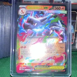 The Pokemon Company Pokemon TCG Mega Charizard X ex 013/094 Me02 Holo English - Image 1