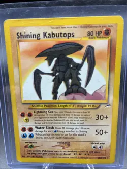 2002 Shining Kabutops 108/105 - Neo Destiny Pokemon TCG - Image 1