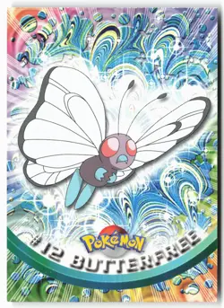 Topps #12 Butterfree Pokemon - Non-Holo - 13684 - Image 1
