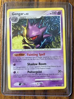 Gengar Stormfront 18/100 Rare Normal Pokemon TCG - Image 1