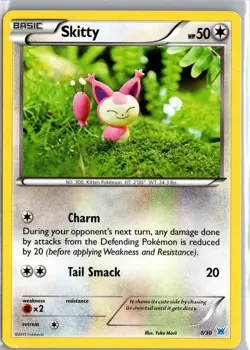 Skitty 1/30 XY Trainer Kit Latios Pokemon Moderately Played - Image 1