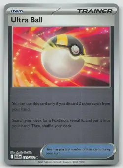 Pokemon Ultra Ball 213/217 Ascended Heroes Common Reverse Holo NM - Image 1