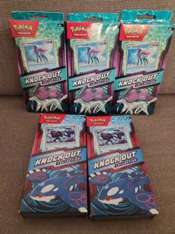 5x Pokemon TCG Knock Out Collection Box Lot of 5 Suicune & Kyogre English - Image 1