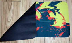 POKEMON - PIKACHU GLITCH ART - RUBBER PLAYMAT - 60CM X 30CM - PERFECT FOR TCG - Image 2