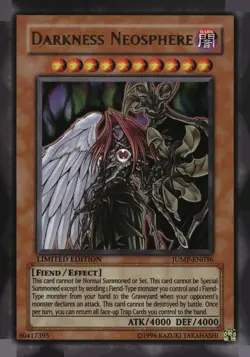 Darkness Neosphere JUMP-EN036 Shonen Jump Magazine Promos Yu-Gi-Oh Limited LP - Image 1