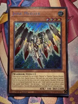Yugioh: BOL Glorious Gallery - Junk Meister (Secret Rare) - BLGG-EN033 - Image 1