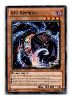 Xyz Avenger - LVAL-EN042 1st Edition - YuGiOh-LP - Image 1