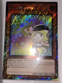 Star Drawing 1st Edition Platinum Secret Rare RA04-EN199 Yu-Gi-Oh! - Image 1