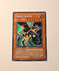 Yugioh Insect Queen CT1-EN005 Secret Rare Limited Edition LP - Image 1