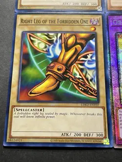 Exodia Full 5 Piece Set | LDK2 + Obliterate!!! | Starlight Rare | YuGiOh! - Image 4