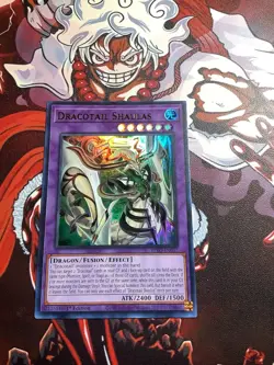 Yugioh! 1x Dracotail Shaulas BPRO-EN037 Ultra Rare 1st Ed NM - Image 1
