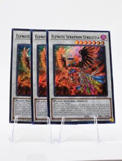3x Elfnote Seraphim Strelitzia BPRO-EN040 (Ultra Rare) 1st Ed - NM - YU-GI-OH! - Image 2