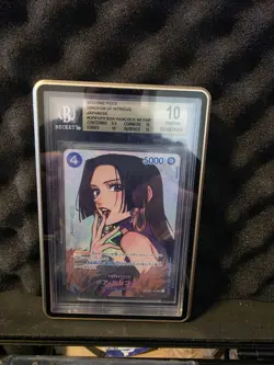 One Piece TCG Boa Hancock Special Alternate Art OP01-078 BGS10 Japanese - Image 1