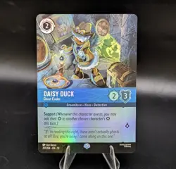 Ravensburger Lorcana Daisy Duck-Ghost Finder 217/204 Epic Foil EN - Image 1