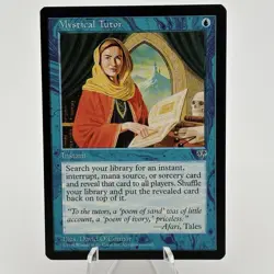 MTG Mystical Tutor - Tempest Set - Magic the Gathering Card NM - Image 1