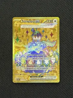 Terapagos ex 173/142 Sv07: Stellar Crown Holo Pokemon Tcg Card Mint - Image 1