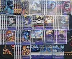 Digimon TCG Violet Inboots Necromon Liberator Ghost Deck + 80 Extra Cards - Image 1