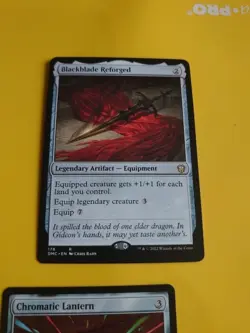 Chromatic LAntern & Blakeblade reforged. artifact x2 MTG Card rare . - Image 4