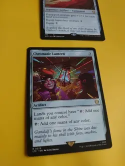 Chromatic LAntern & Blakeblade reforged. artifact x2 MTG Card rare . - Image 5