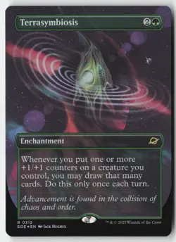 MTG - Terrasymbiosis (Borderless) FOIL R Edge of Eternities 312 LP-NM - Image 1