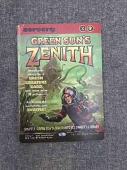 1X Green Sun's Zenith (SHOWCASE) #127 | Special Guests Magic MTG - Image 1